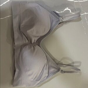 Gray Wireless Bra